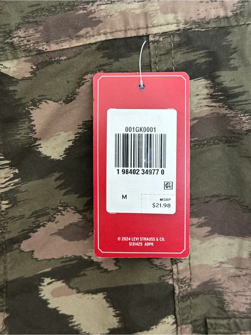 Levi Strauss Signature Womens Mid Rise Parachute Cargo Shorts